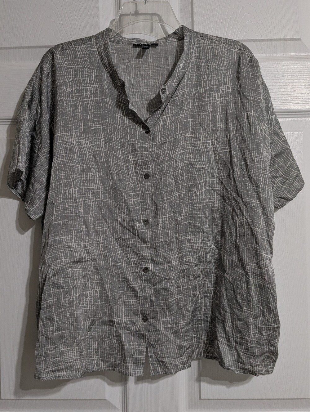 Eileen Fisher Women's Short-Sleeve Shirt